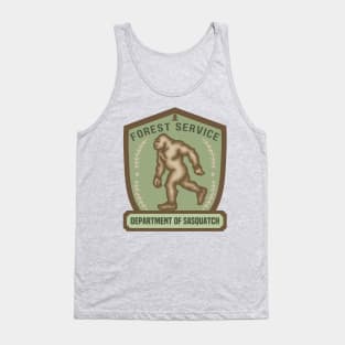 Forest Service Department of Sasquatch Tank Top